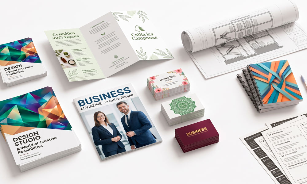 Material de marketing para empresas