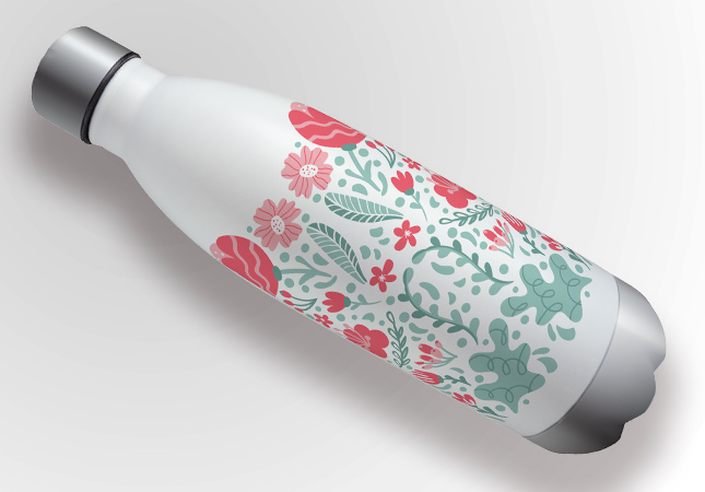 Botella de aluminio personalizada