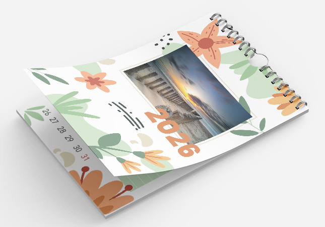 Calendario pared A4 y A3