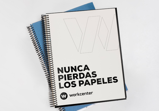 Color printing with spiral binding