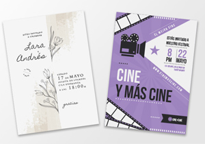 Diseño de Tarjetón o Invitación