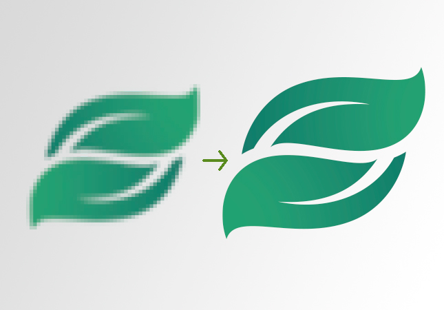 Vectorización de logotipo