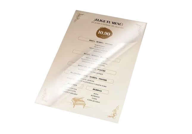 Printing and normal lamination