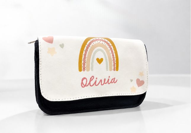 Black toiletry bag
