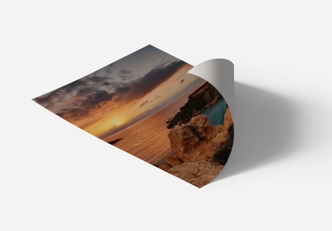 Adhesive poster detail