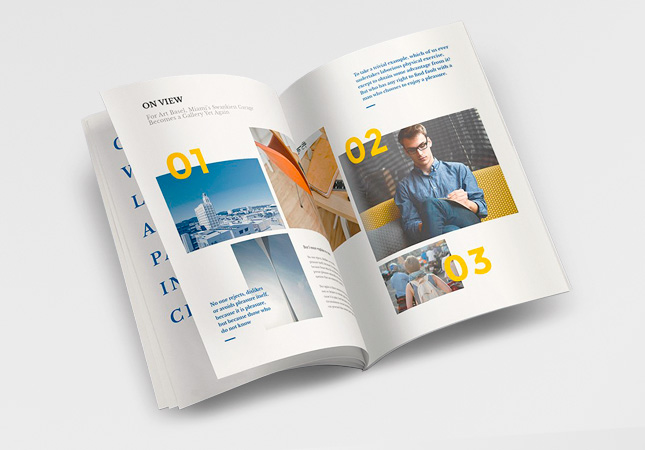 Revista imprimir y grapar