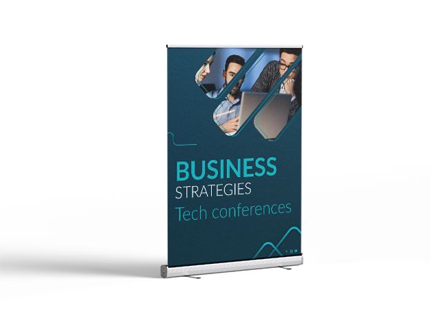 XXL portable roller banner 150x200