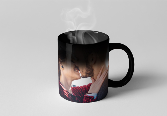 Mágica negra con foto