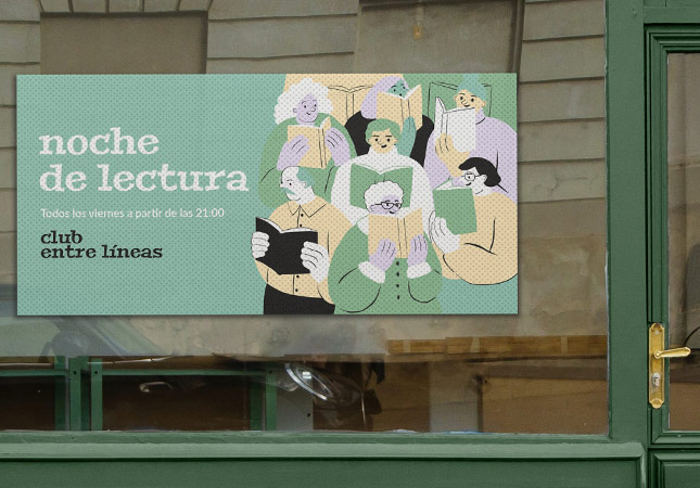 Vinilo microperforado en escaparate