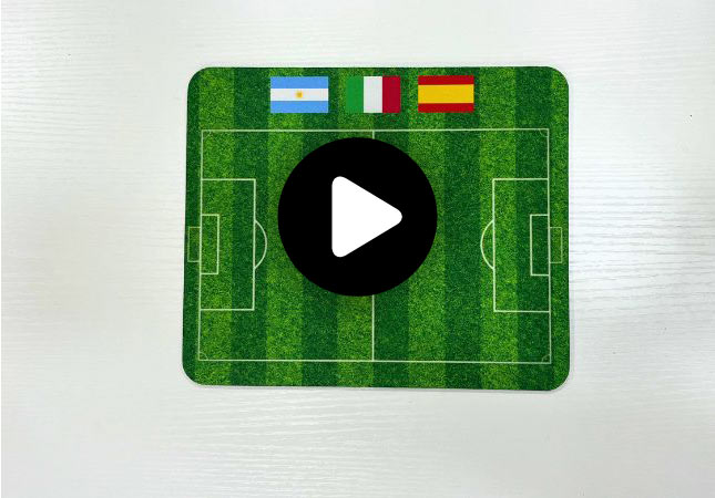Unboxing de regalo personalizado: alfombrilla de ratón