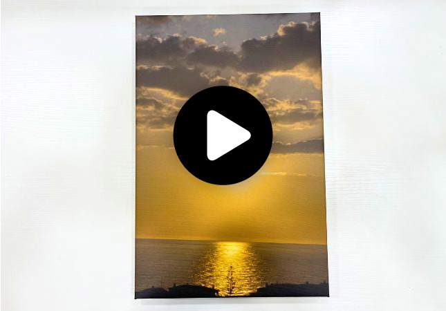 Unboxing foto lienzo personalizado