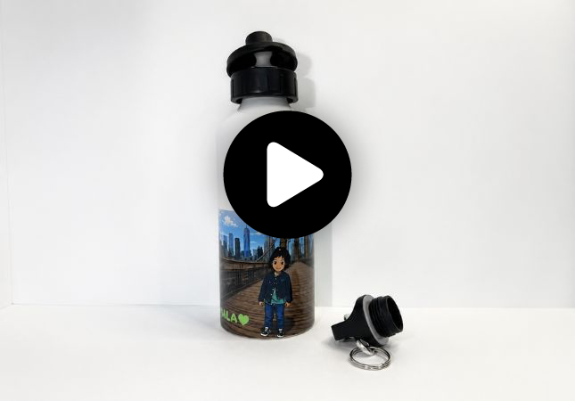 Termo de aluminio personalizado